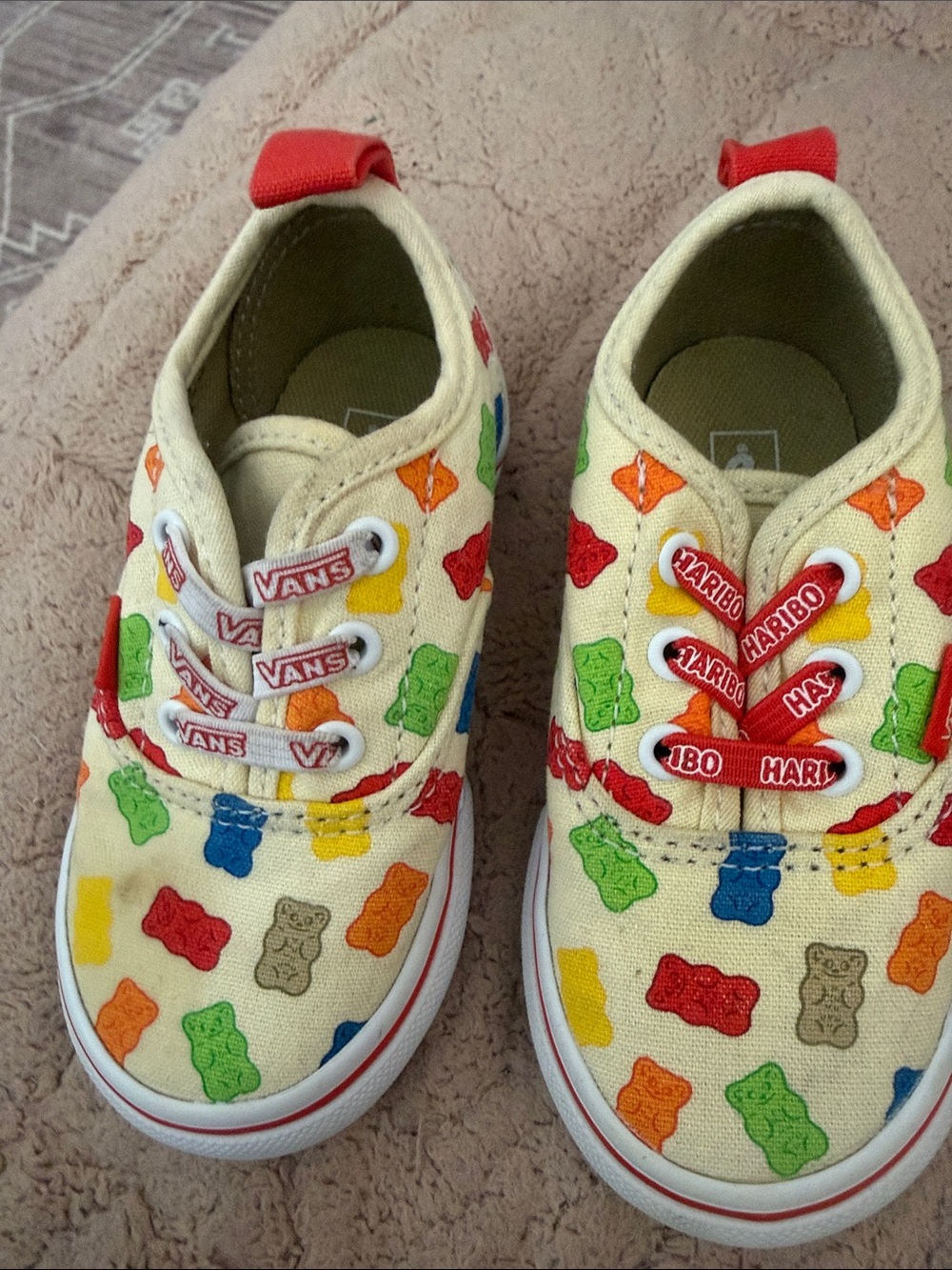 Vans x Haribo Toddler Gummy Bear Sneakers Size 6